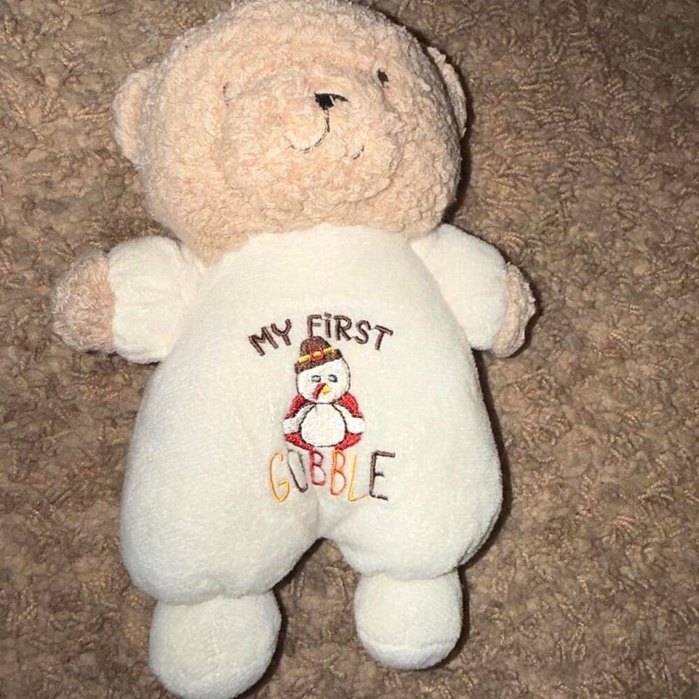 My first thanksgiving baby toddler gobble turkey Stuffed-animals
